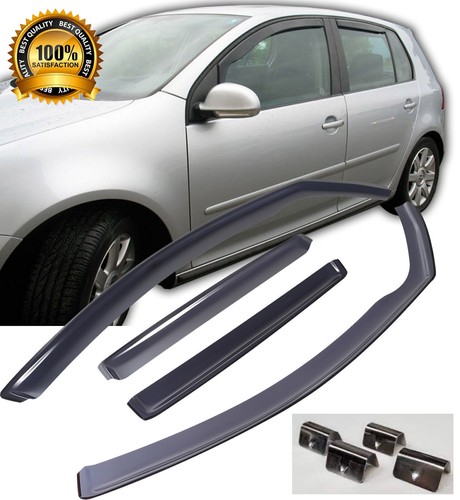 Wind deflectors 4pc set - wind, tinted
