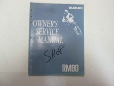 1992 Suzuki RM80 Motorcycle