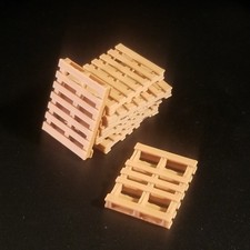 50pcs S 1:64 Scale Pallets