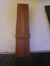 Wooden peg - paper holder