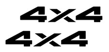 4x4 decal stickers (A) x2 -