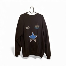 Newcastle United 90s ASICS Vintage Jumper Size Large (L) *RARE*