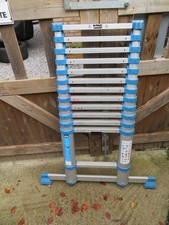 EXCELLENT AUTO CLOSING 3.8M Aluminium 13 Steps Telescopic Ladder