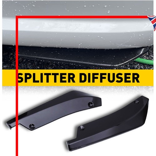Rear splitter diffuser bumper - rear,