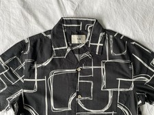 folk Men’s SS Shirt Graphic Print YMC APC Norse works Albam  Size Large