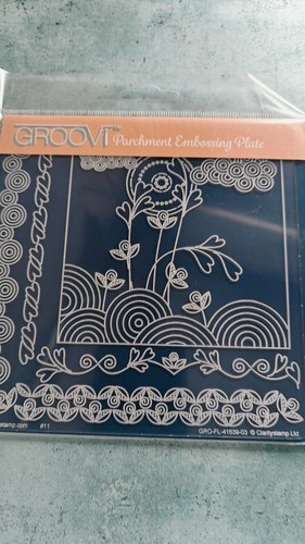 Groovi parchment embossing - groovi,