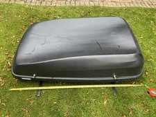 Halfords black roof box