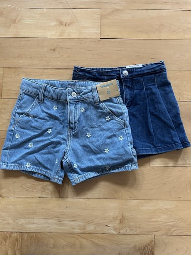 Girls denim shorts skort - girls,