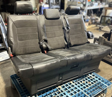 VW T5/T5.1/T6/T6.1 CARAVELLE TRIPLE BENCH ALCANTARA SEAT IN T6 PATTERN