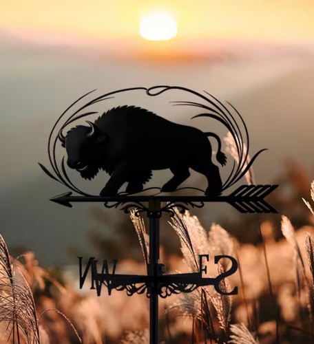 New metal bison - bison, halo