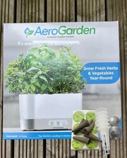 AEROGARDEN HYDROPONICS,6 POD HARVEST GARDEN GROWING SYSTEM white MODEL 200690wht