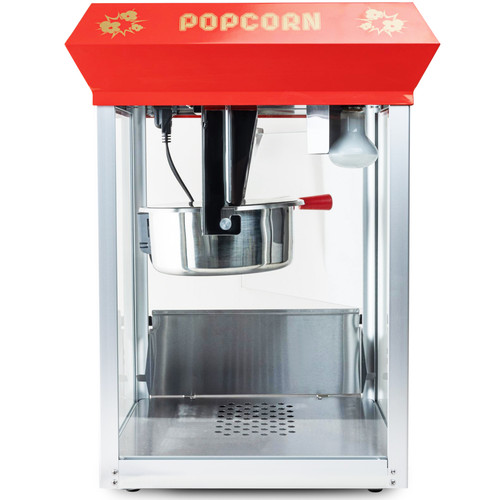 Haxro popcorn machine 8oz red - 8oz,