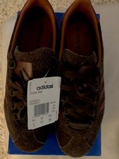 Adidas trimm Star Trainers Size 8.5 UK 2013 Brown  Rare  Q20324 Brand New tagged