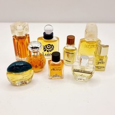 Collection of Vintage Miniature French Paris Perfumes