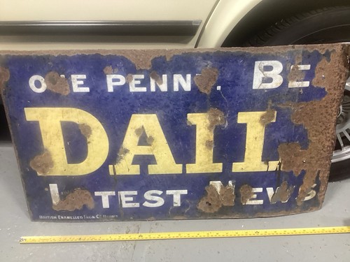 Old original enamel - old,