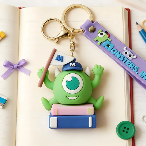 Pvc figure keychain - 3d,