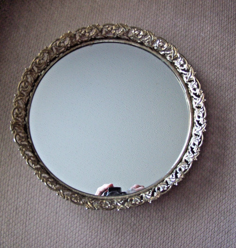 Vintage brass art nouveau - vintage,
