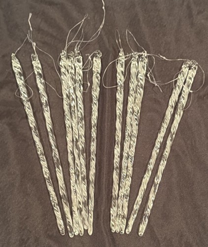 Lot glass icicle - lot, of