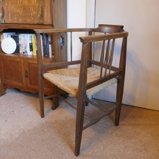 Arts and Crafts Rush Seated