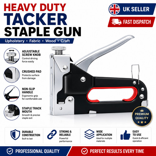 Heavy duty tacker - tacker, gun