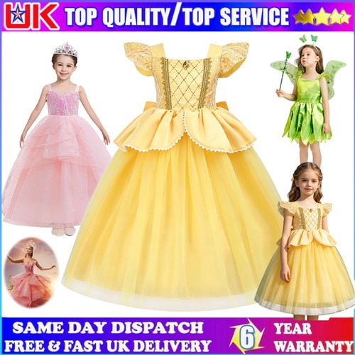 Kids girls princess dress - kids,