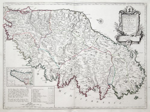 Corsica original copperplate - corsica,