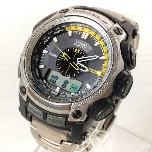 Casio pro trek prw - trek, prw-5000t-7jf