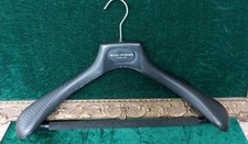 Brook Taverner Heavy Duty Clothing Jacket  Coat Suit Hanger Black Plastic Prop 