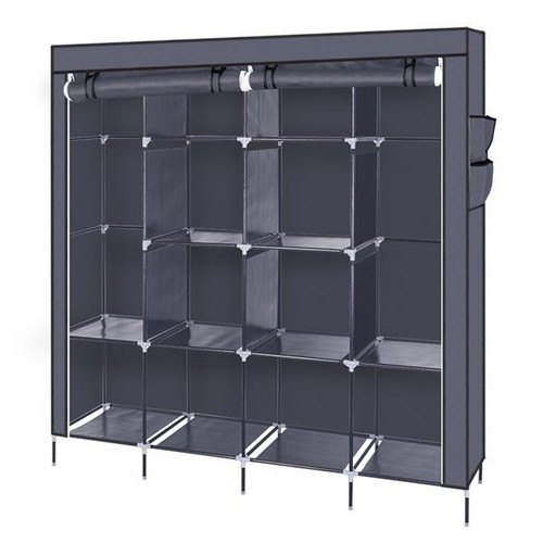 Portable wardrobe clothes - 67",