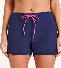 Bonmarche Swimshorts Size 12 Navy Beach Summer Holiday