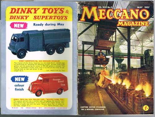 Meccano vintage magazine - meccano,
