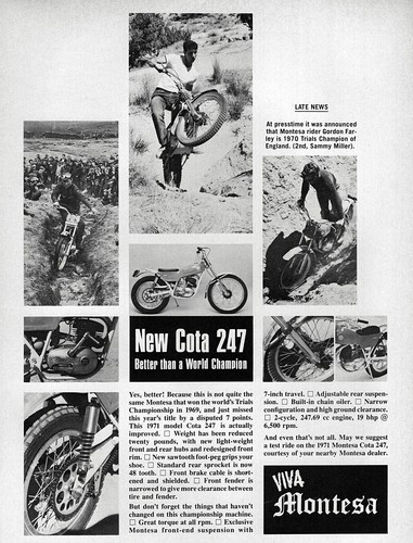 1971 montesa cota 247 - 1971,