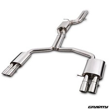 2.5" STAINLESS STEEL CAT BACK
