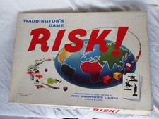 Vintage 1960's RISK BOARD GAME
