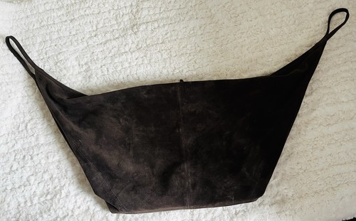 Zara suede bag charcoal dark - zara, charcoal/dark