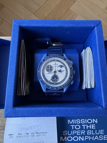 Swatch omega mission the - to,