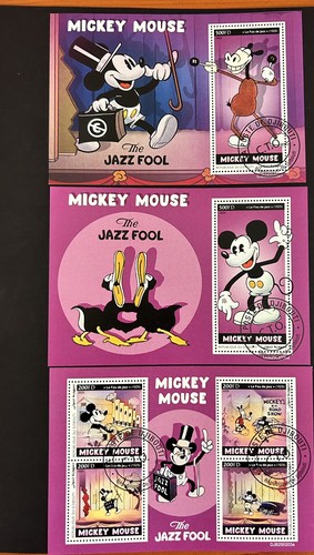 World disney thematic stamps - disney,