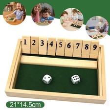 Traditional Pub Dice Game Shut