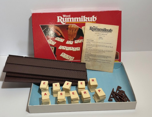 Vintage word rummikub - vintage,