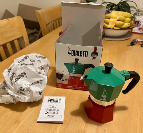 New unused bialetti moka - unused,