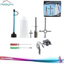 RC Car Nitro Glow Plug Starter Kit Rechargeable HSP Tool Ignitor Fuel Pump UK