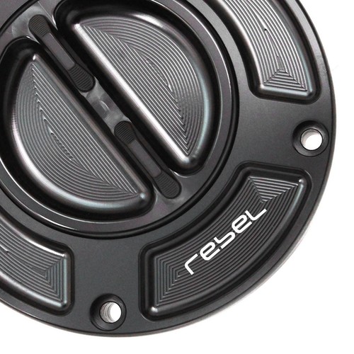 Cnc black keyless gas - fuel, cap
