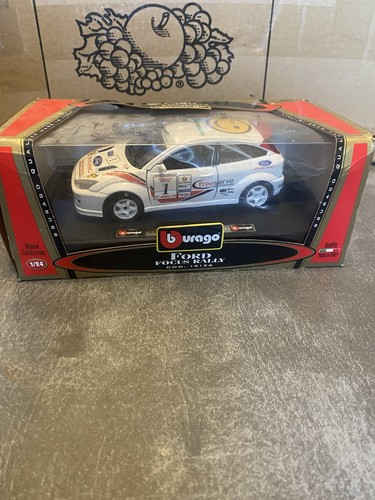 Bburago ford focus - rally, 1/24