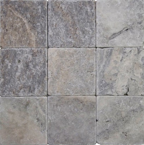 Premium tumbled silver - tumbled,