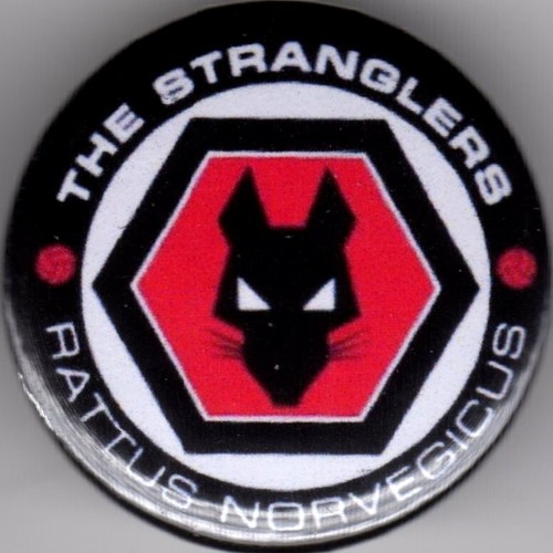 The stranglers pin button - the,