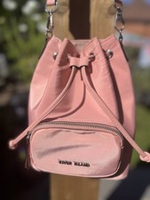 River Island Pink Duffle Style Bag Excellent Condition