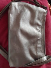Silver Mia Tui Handbag With Turquioise Lining Unused
