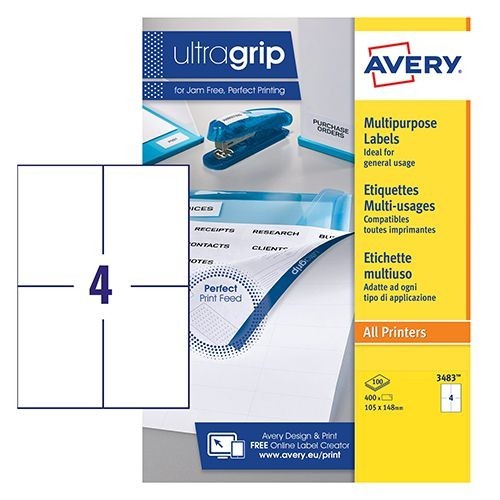 Avery 3483 multipurpose labels - avery,