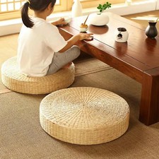 Natural tatami seat cushion - tatami,