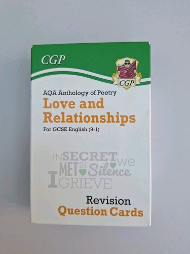 Cgp aqa anthology poetry - anthology, of